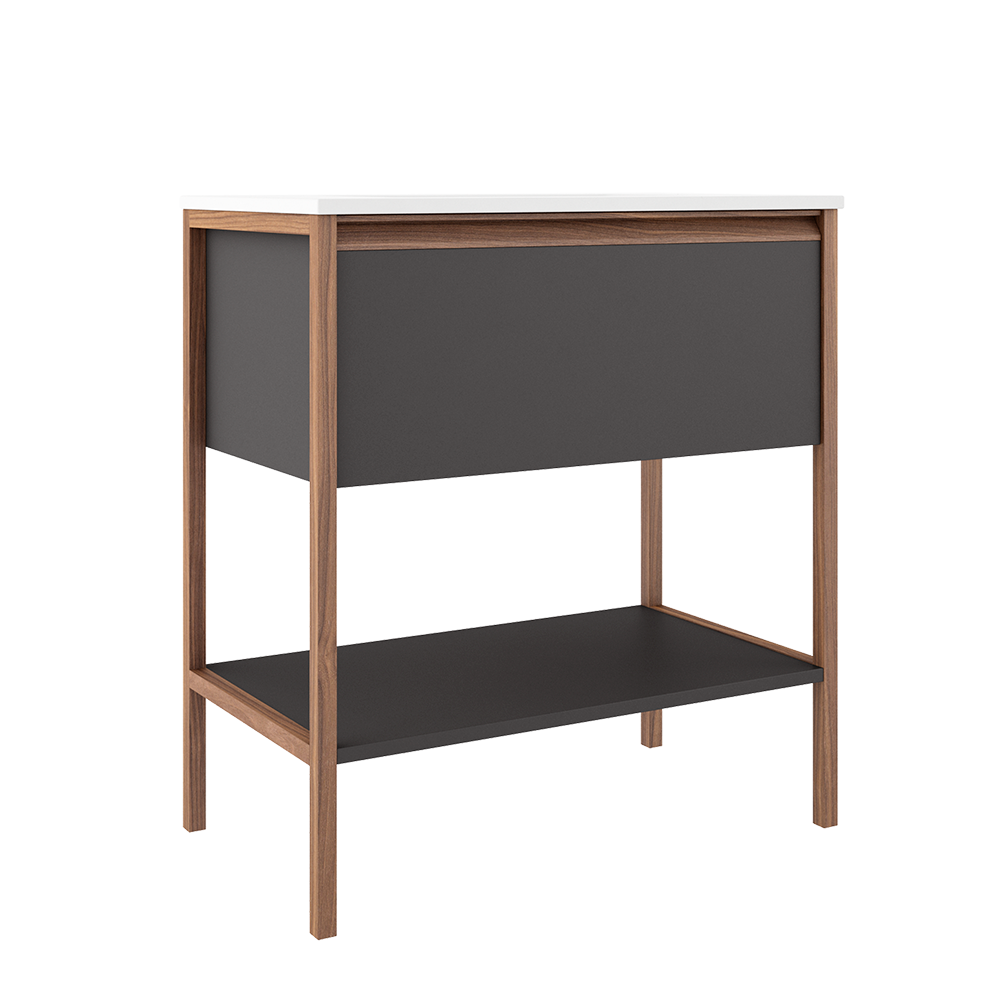 ICO Bath Tempo 31" One Drawer One Shelf Freestanding Vanity