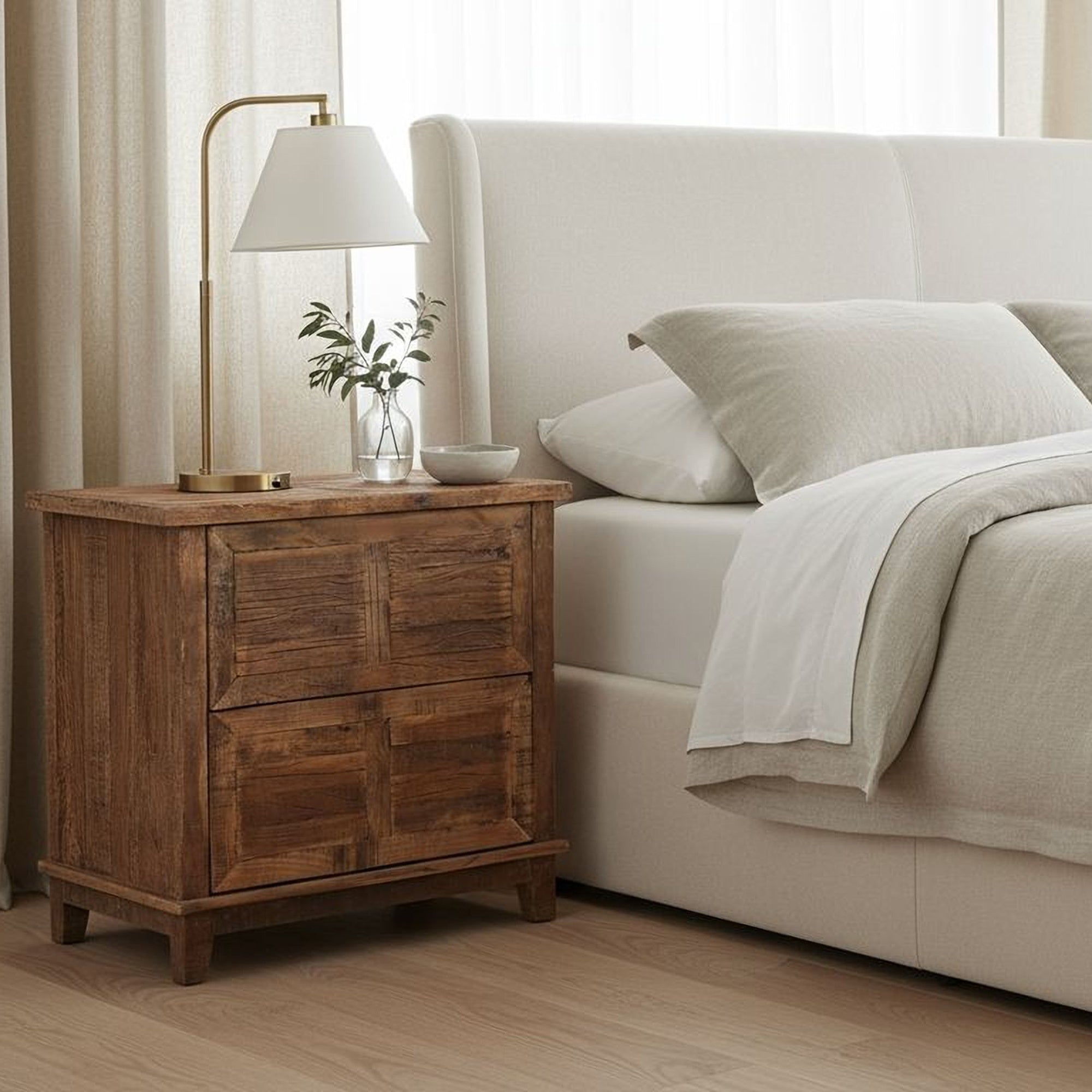 Moe's Home Augusta Nightstand Brown