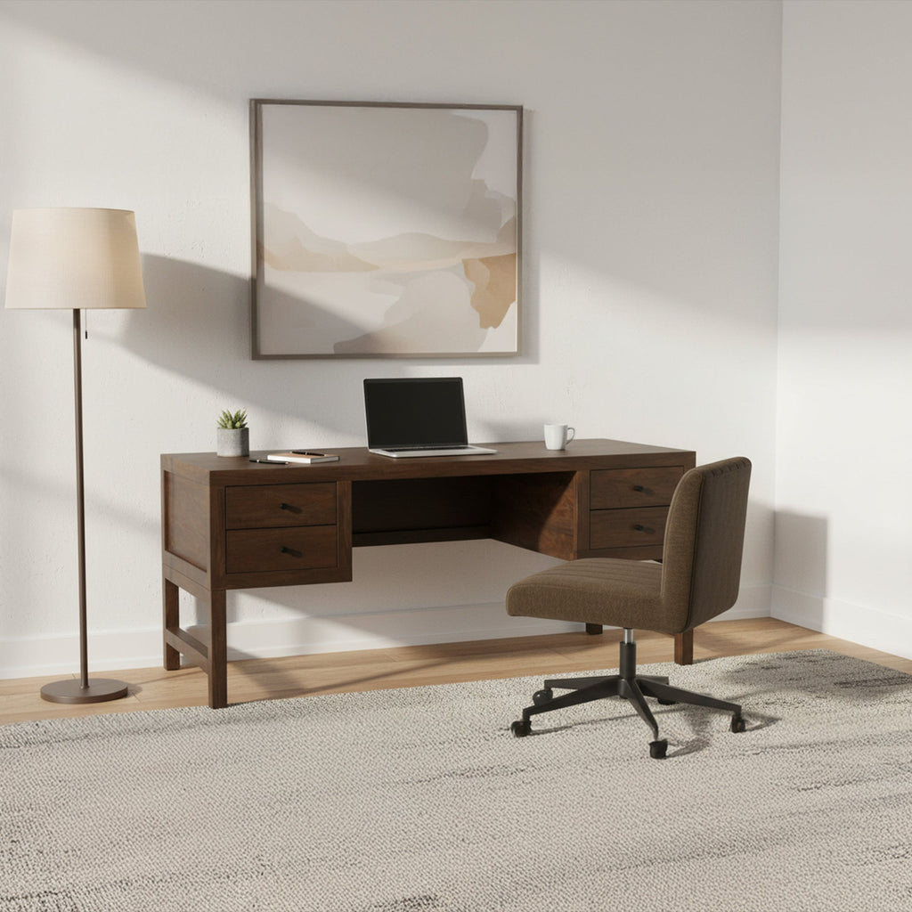 Moe's Home Windsor Desk Dark Brown