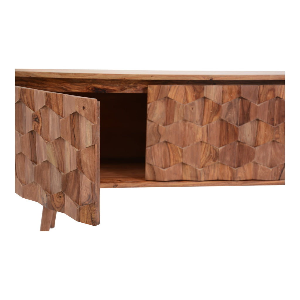 Moe's Home O2 TV Cabinet Natural