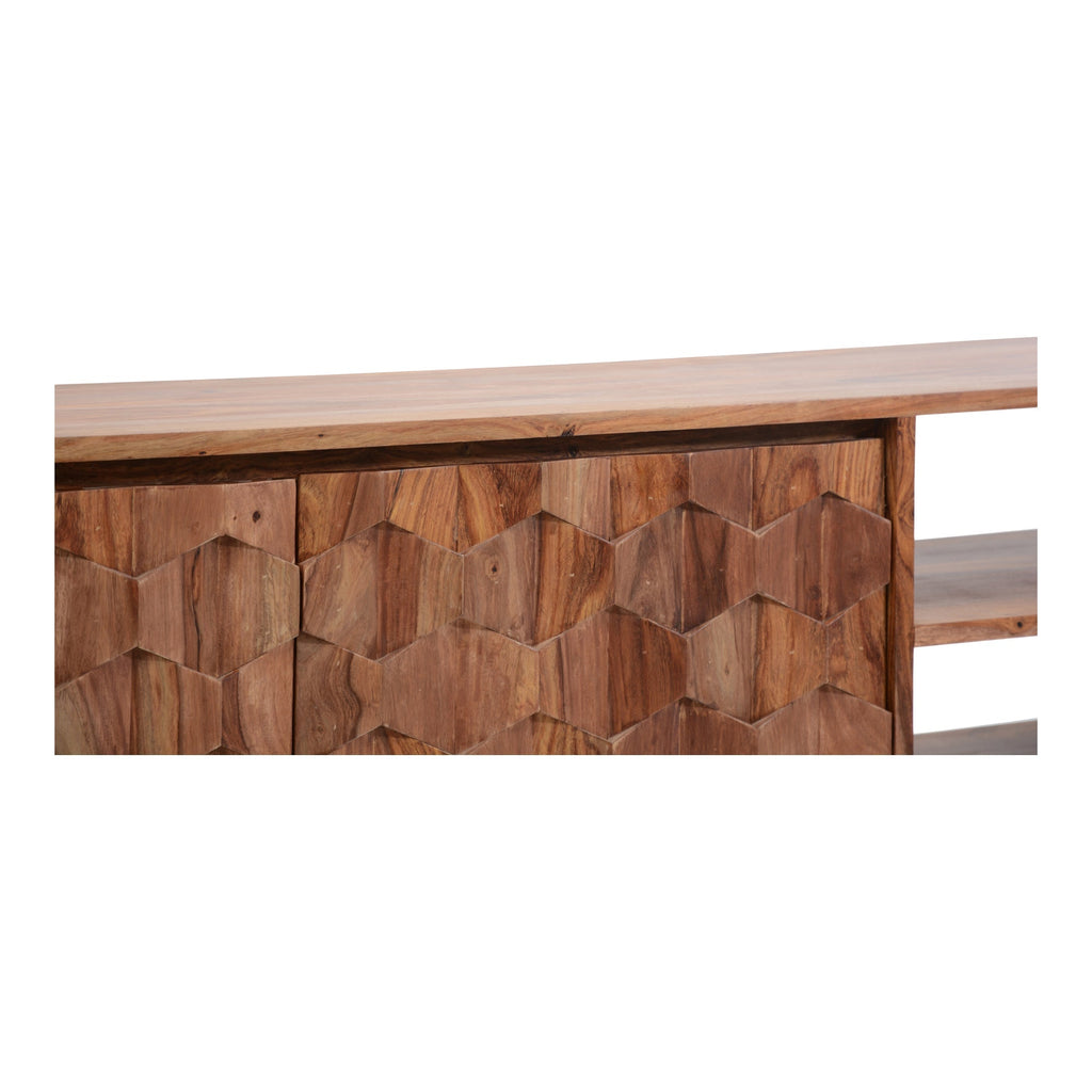 Moe's Home O2 TV Cabinet Natural