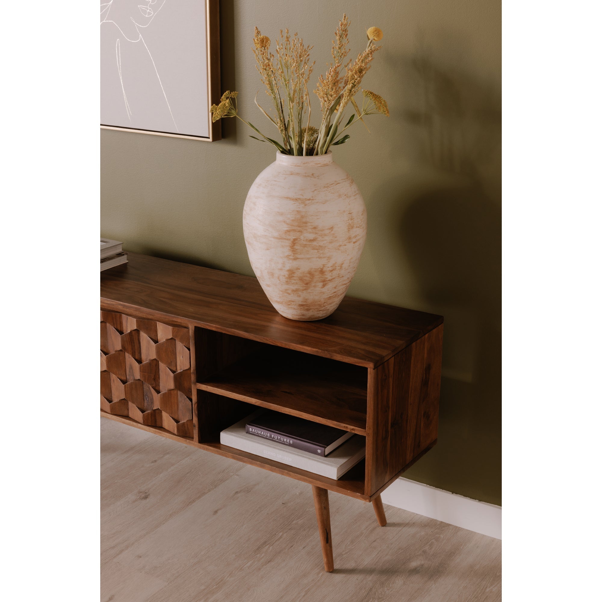 Moe's Home O2 TV Cabinet Natural