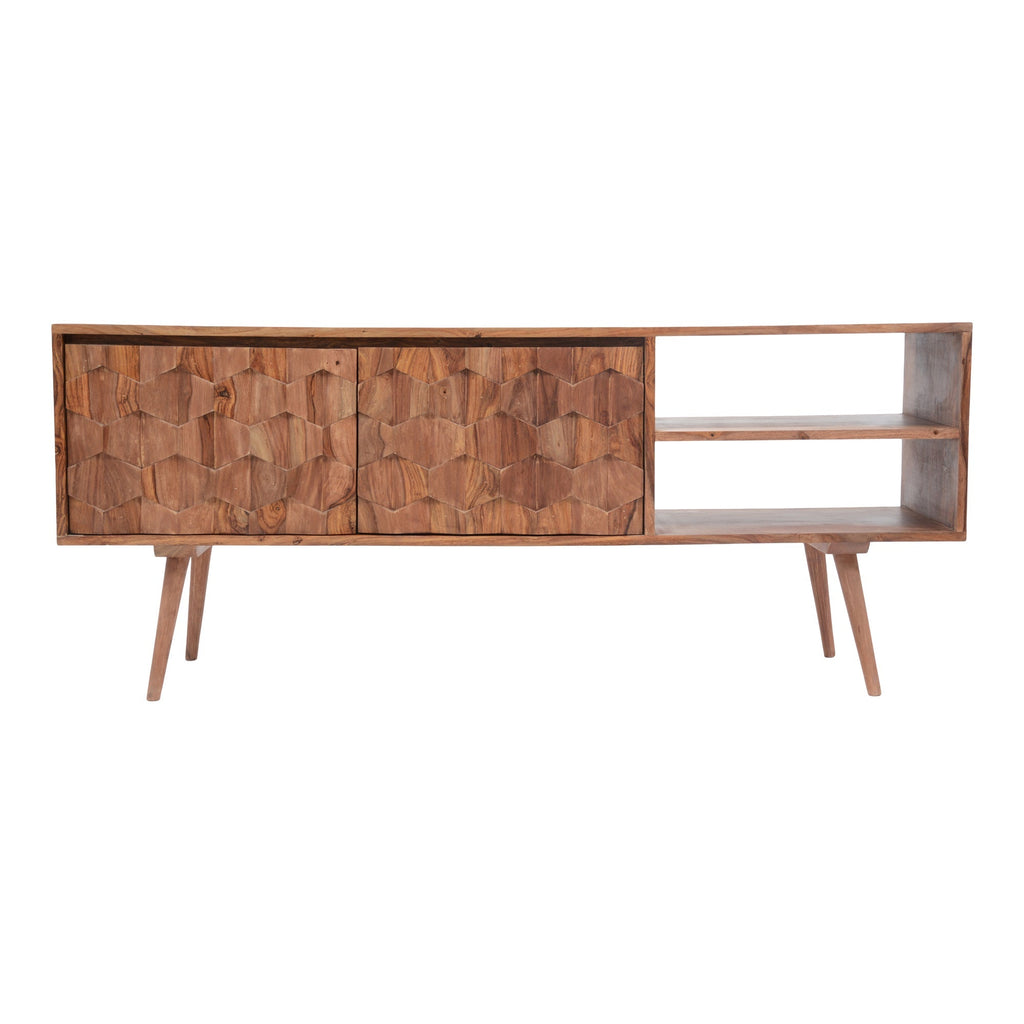 Moe's Home O2 TV Cabinet Natural