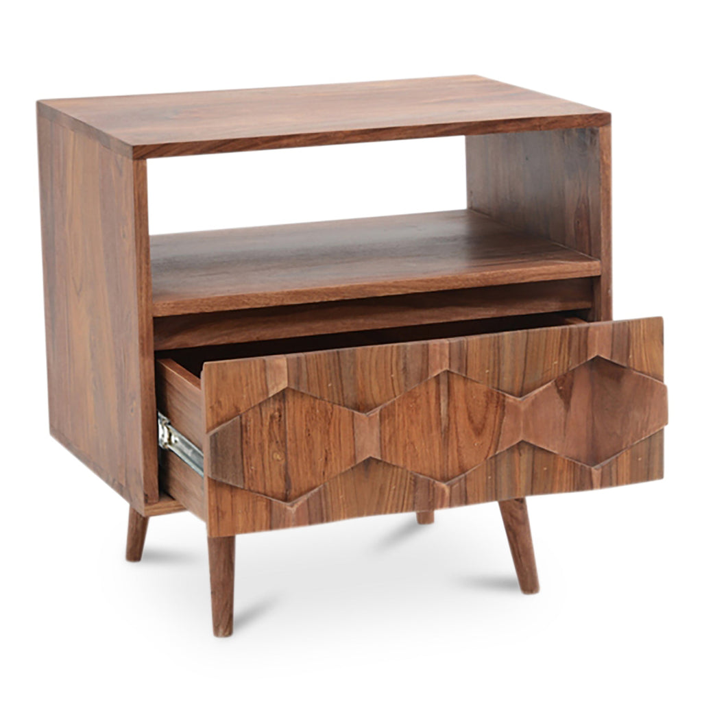 Moe's Home O2 Nightstand Natural