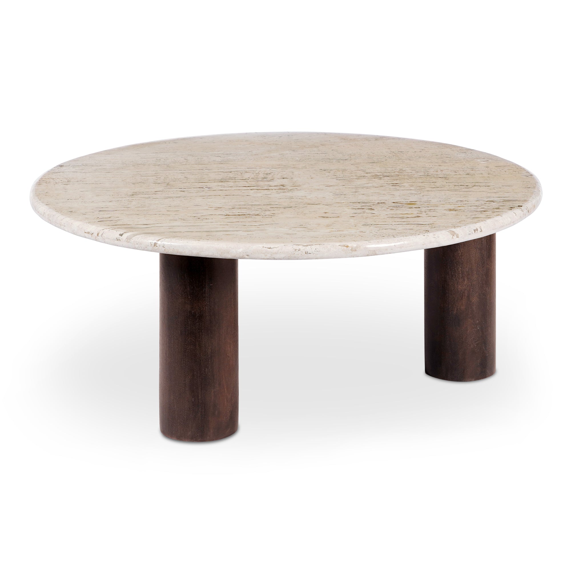 Moe's Home Landon Coffee Table Beige Travertine