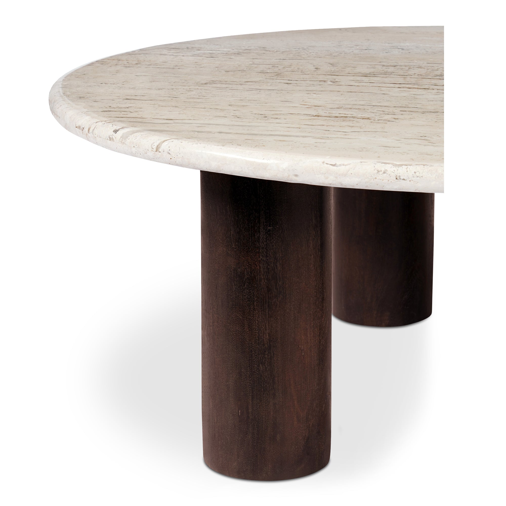 Moe's Home Landon Coffee Table Beige Travertine