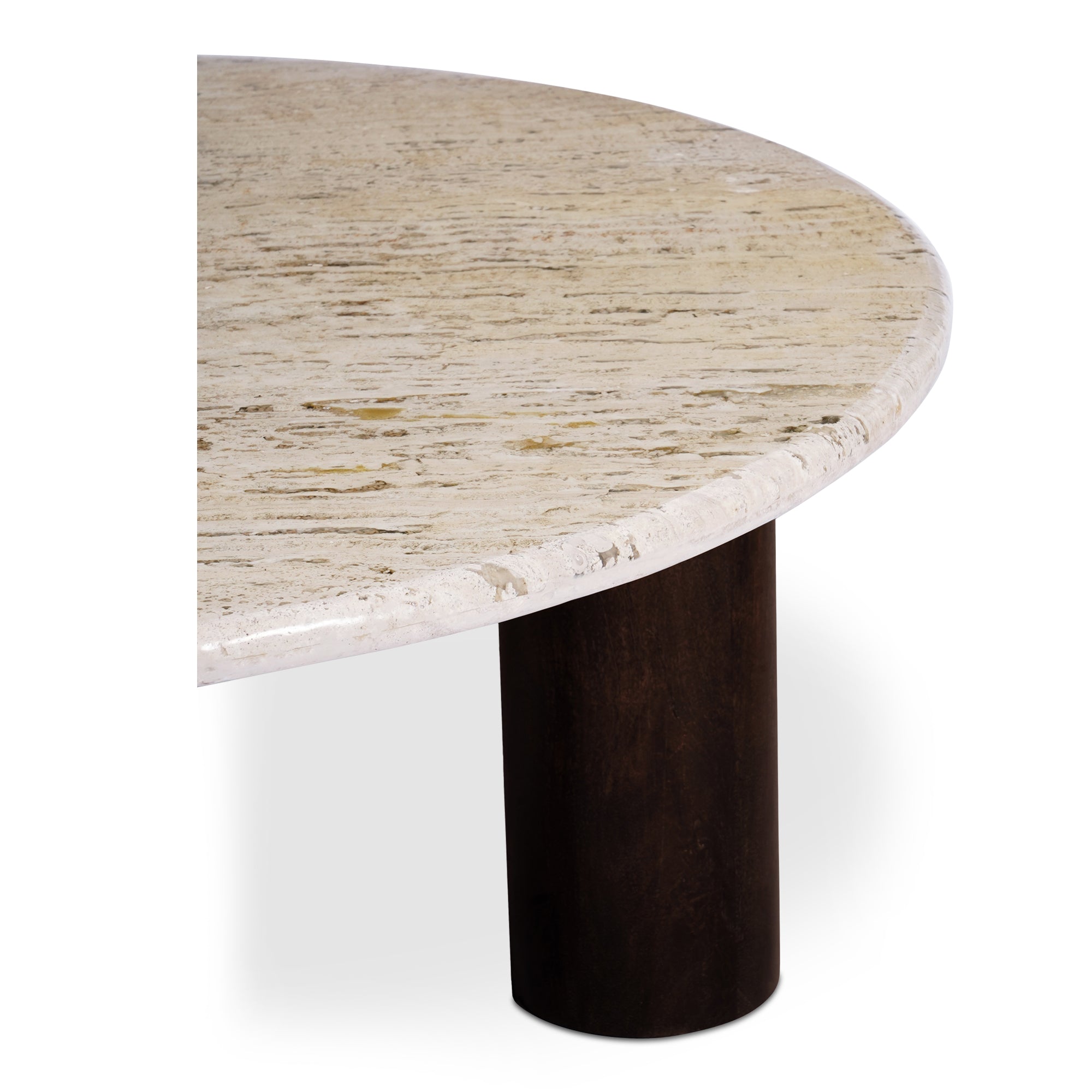 Moe's Home Landon Coffee Table Beige Travertine