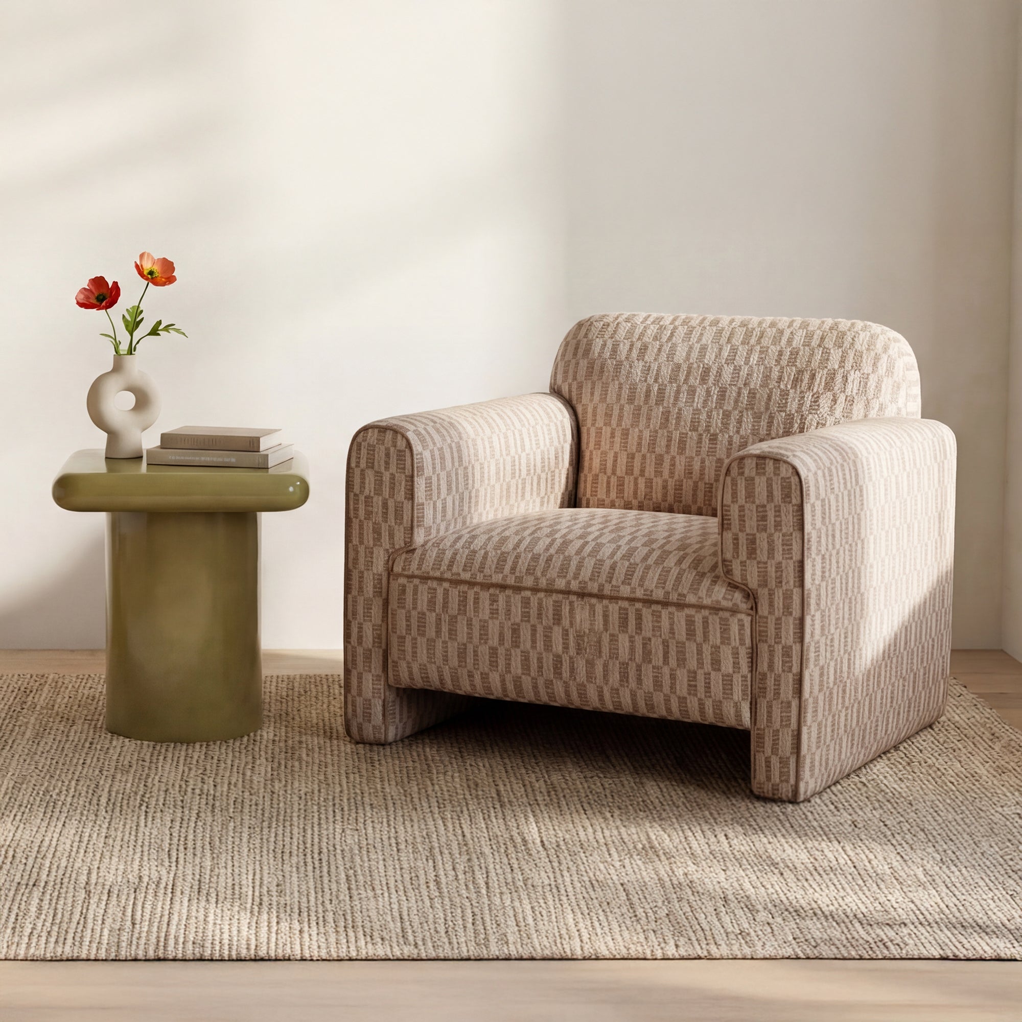 Moe's Home Daisy Side Table Green