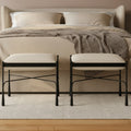 Moe's Home Agne Stool Cream