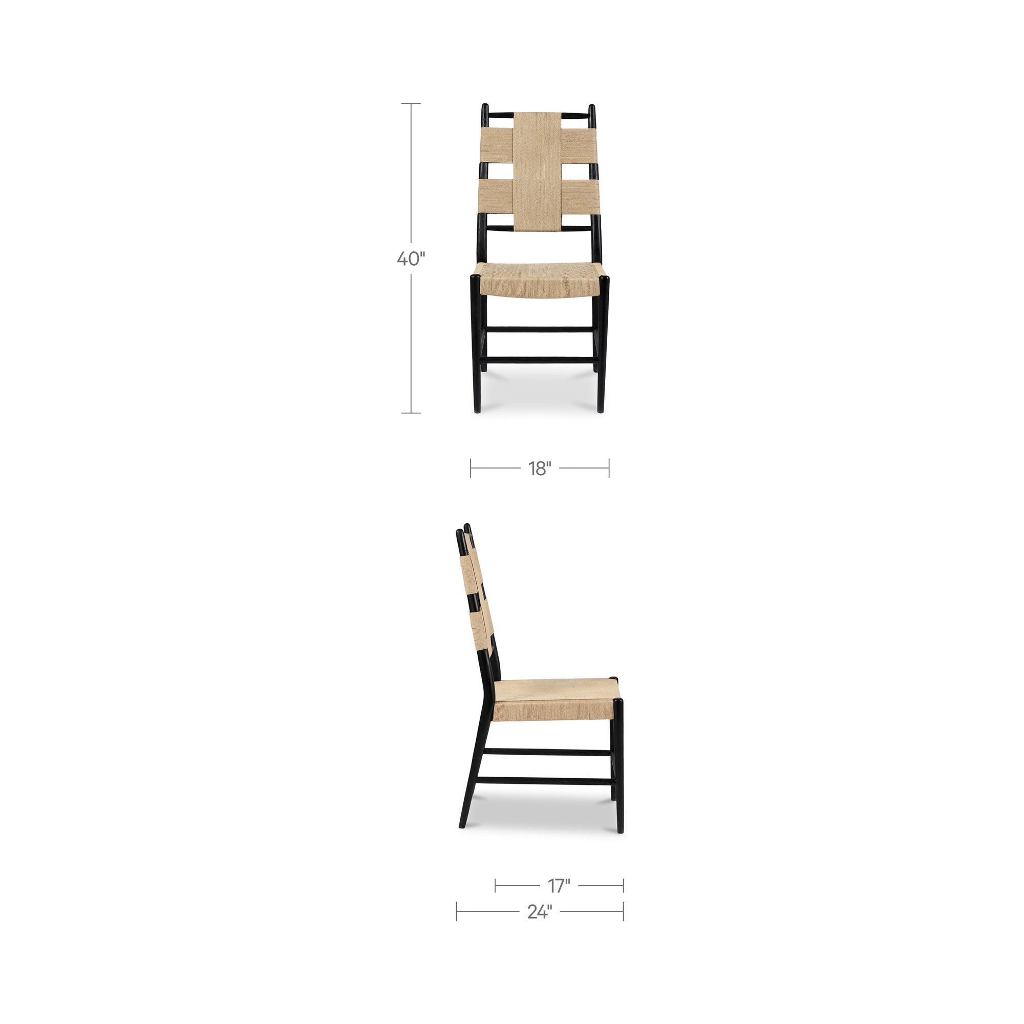Moe's Home Laurel Dining Chair - Set of Two