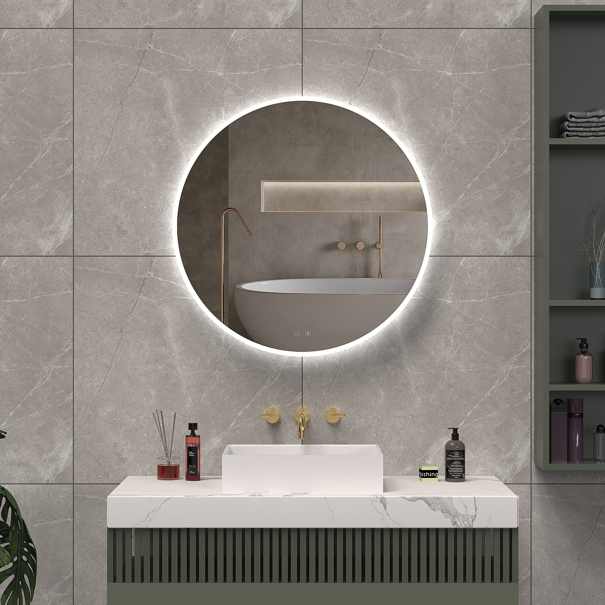 ICO Bath Bennett 36" LED Mirror