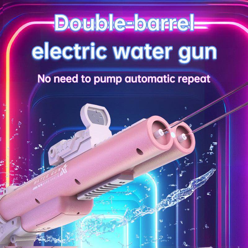 Double tube electric water gun