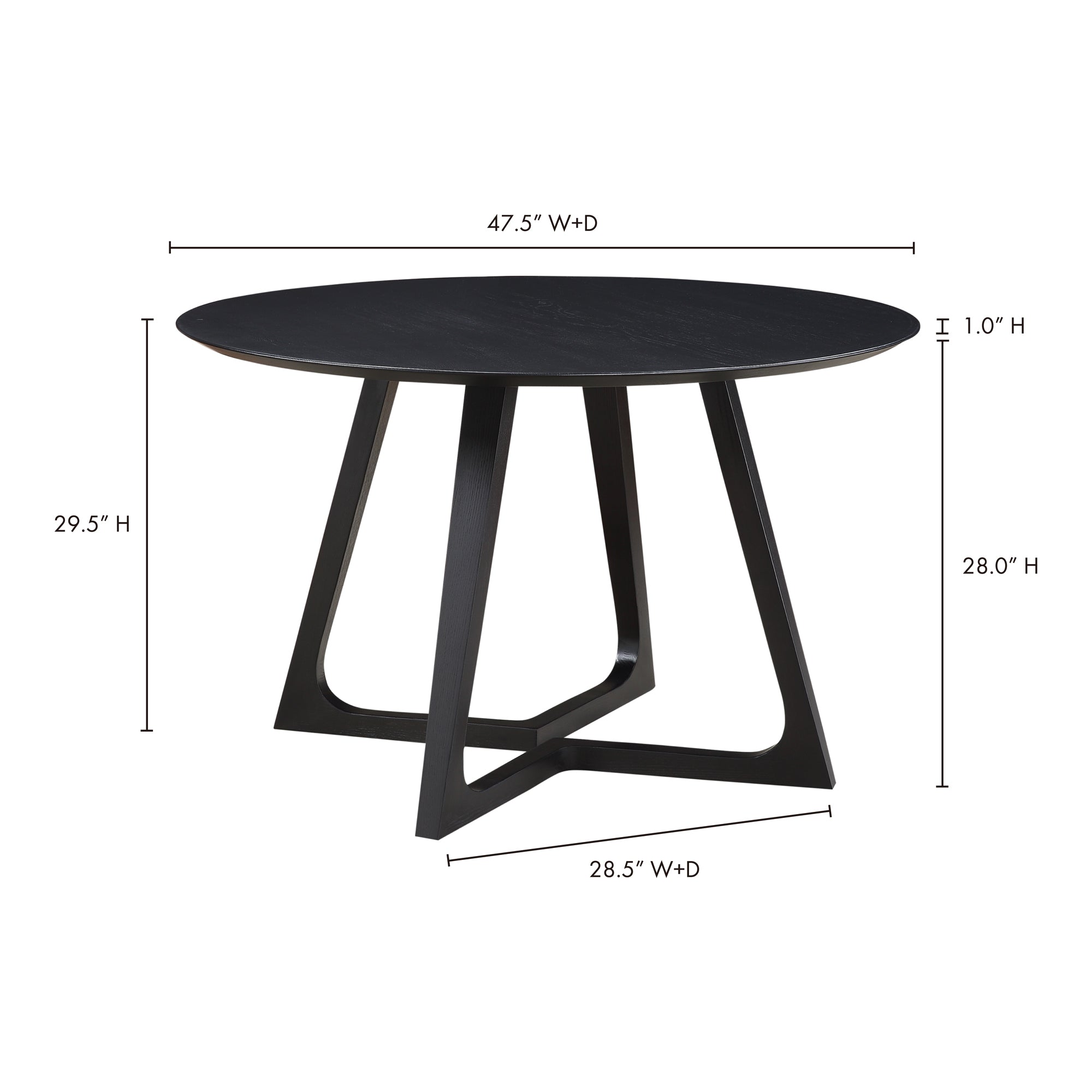 Moe's Home Godenza Dining Table