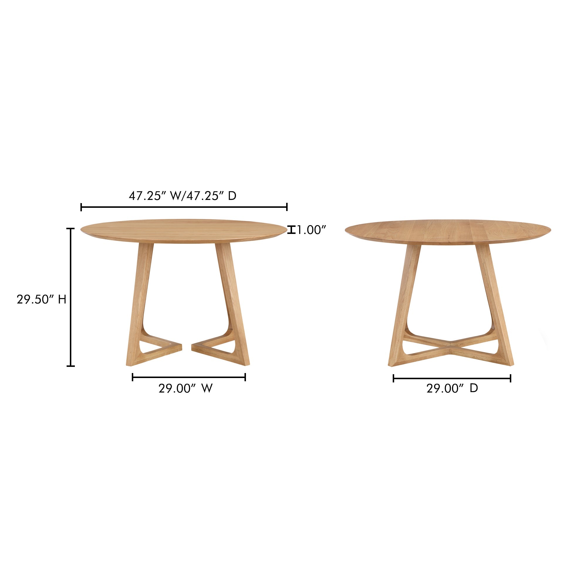 Moe's Home Godenza Dining Table
