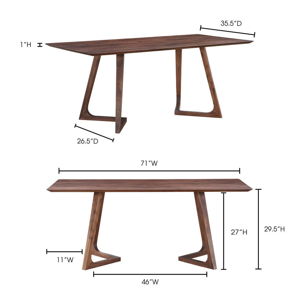 Moe's Home Godenza Dining Table
