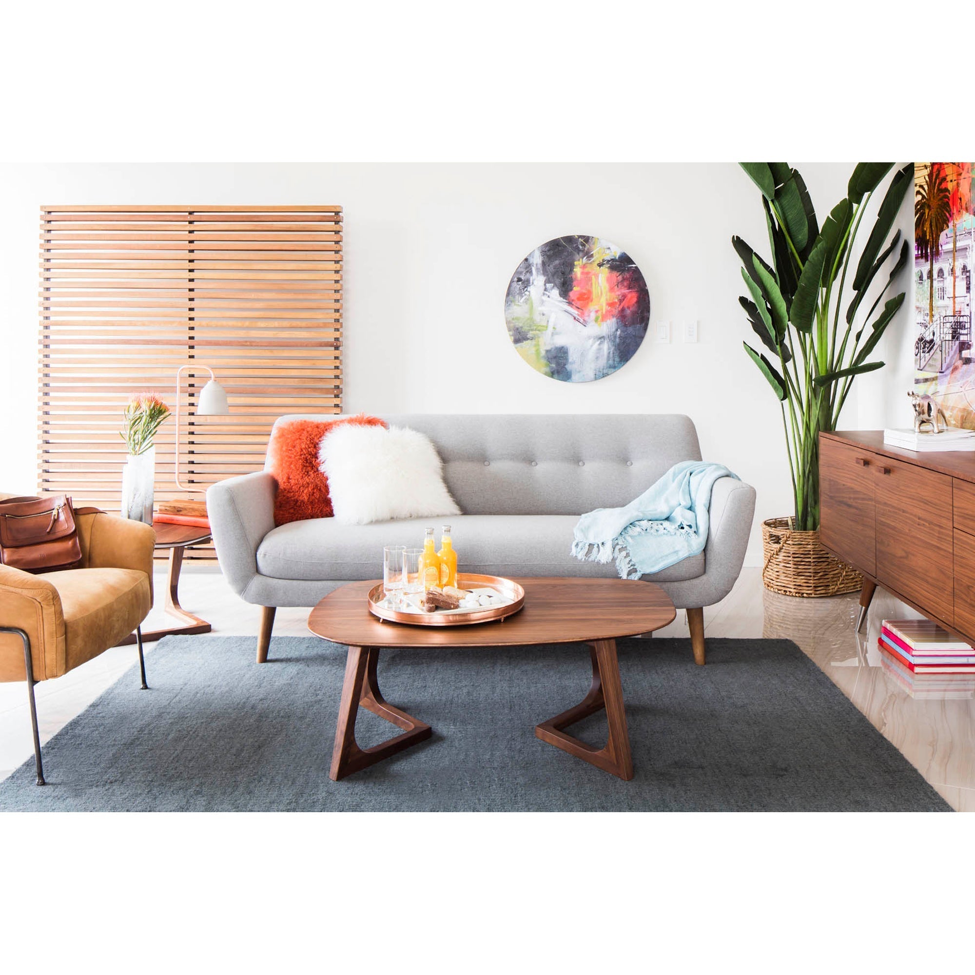 Moe's Home Godenza Small Coffee Table Brown
