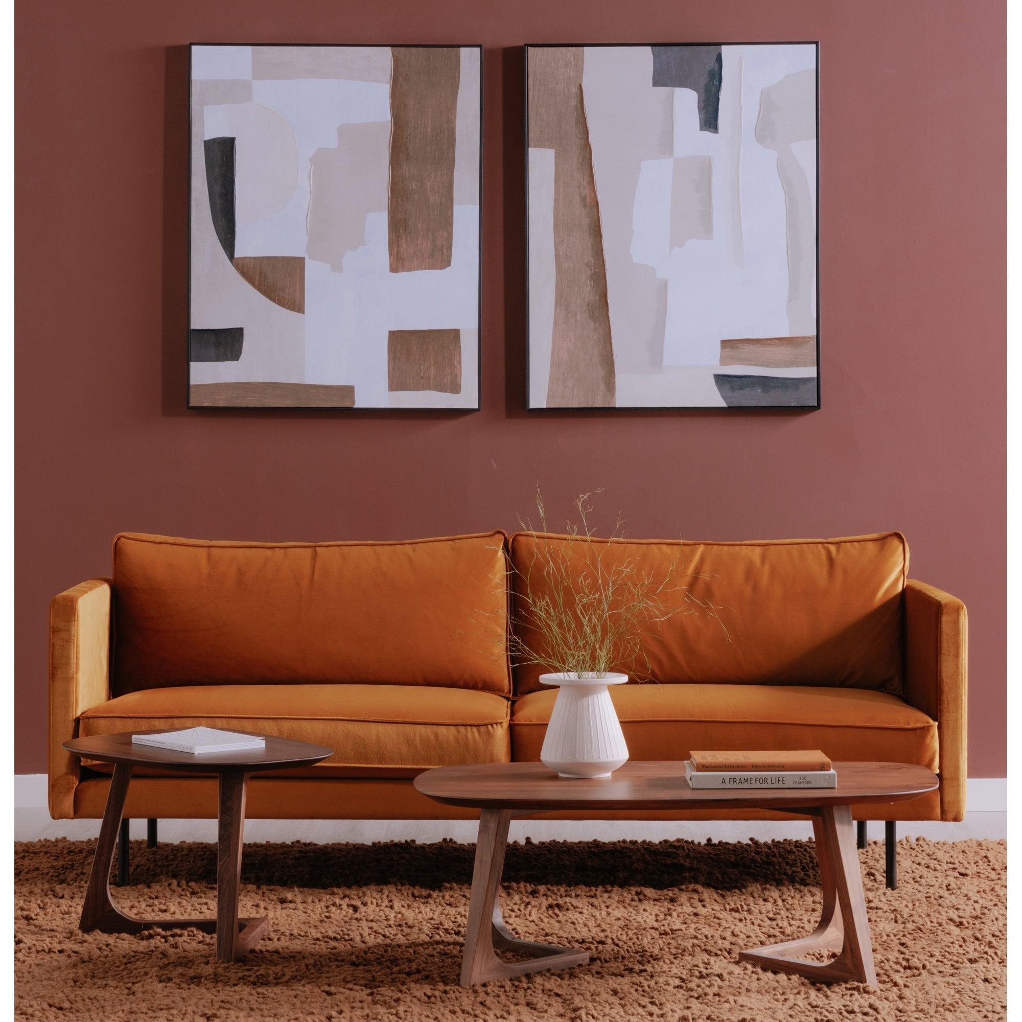 Moe's Home Godenza Small Coffee Table Brown