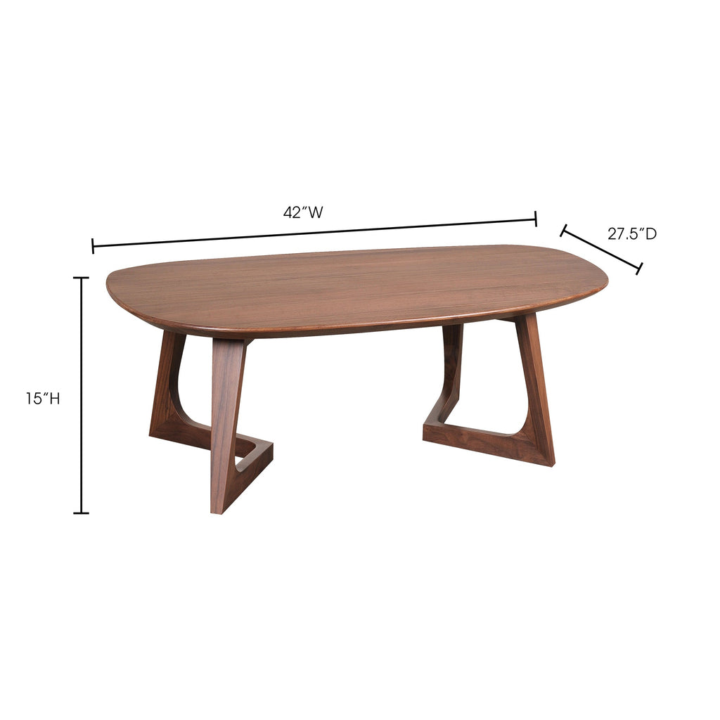 Moe's Home Godenza Small Coffee Table Brown