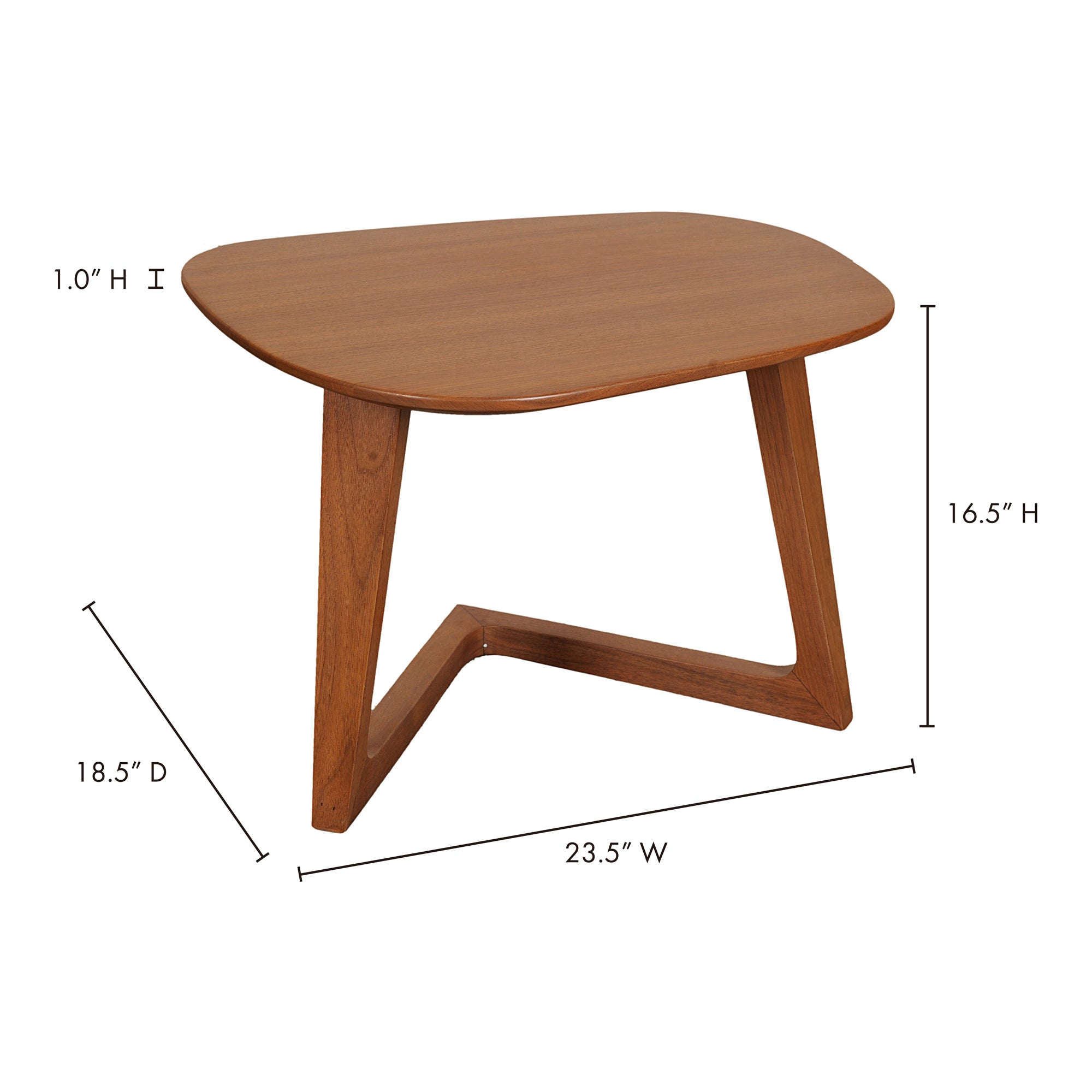 Moe's Home Godenza End Table Brown