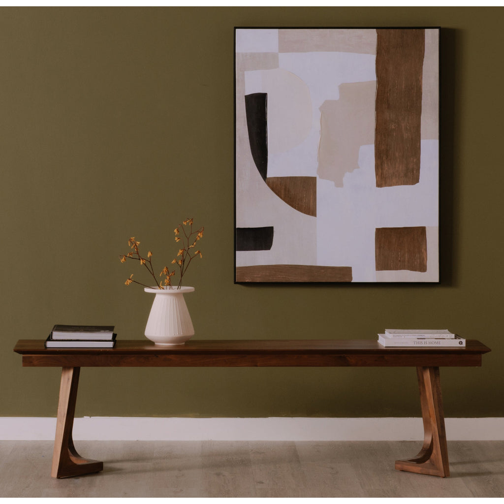 Moe's Home Godenza Bench Brown