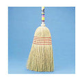 Maid Broom Mixed Fiber Bristles, 42" Wood Handle - BWK920YEA