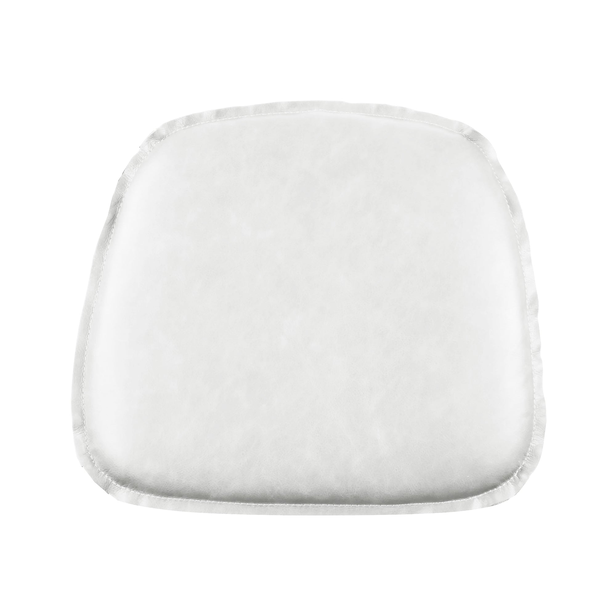 LH Home Metal Crossback Leather Cushion Seat