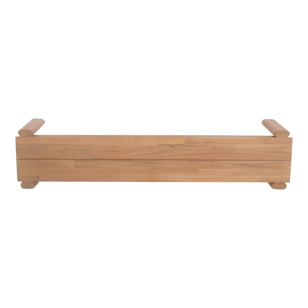 Moe's Home Tempo Outdoor Dining Bench Natural