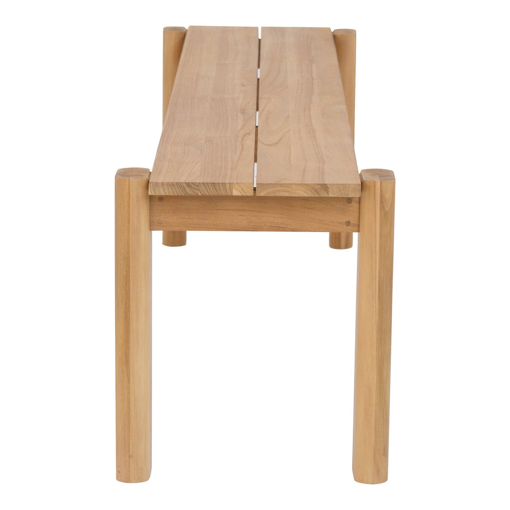 Moe's Home Tempo Outdoor Dining Bench Natural