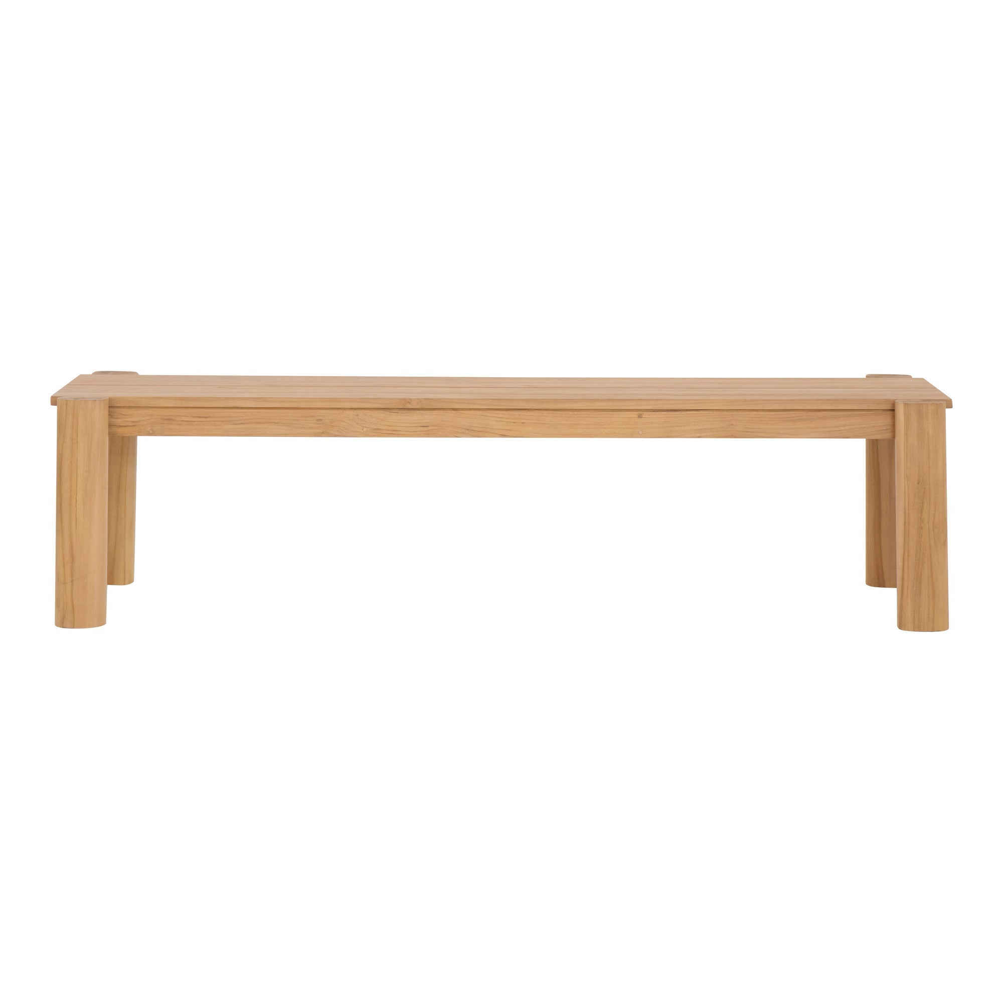 Moe's Home Tempo Outdoor Dining Bench Natural