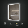 ICO Bath Camden 36"  x 36" LED Mirror