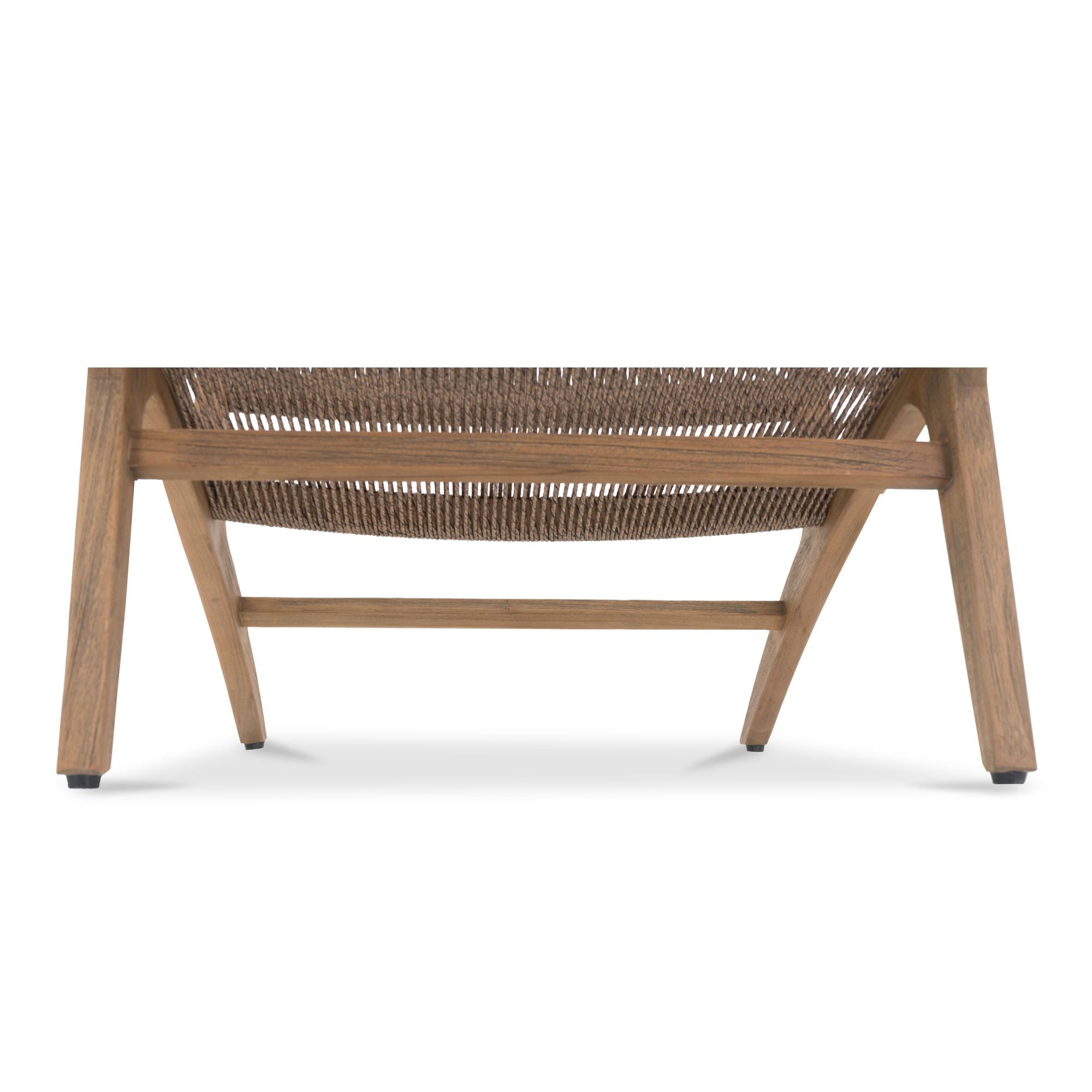 Moe's Home Palma Outdoor Lounge Chair Warm Brown