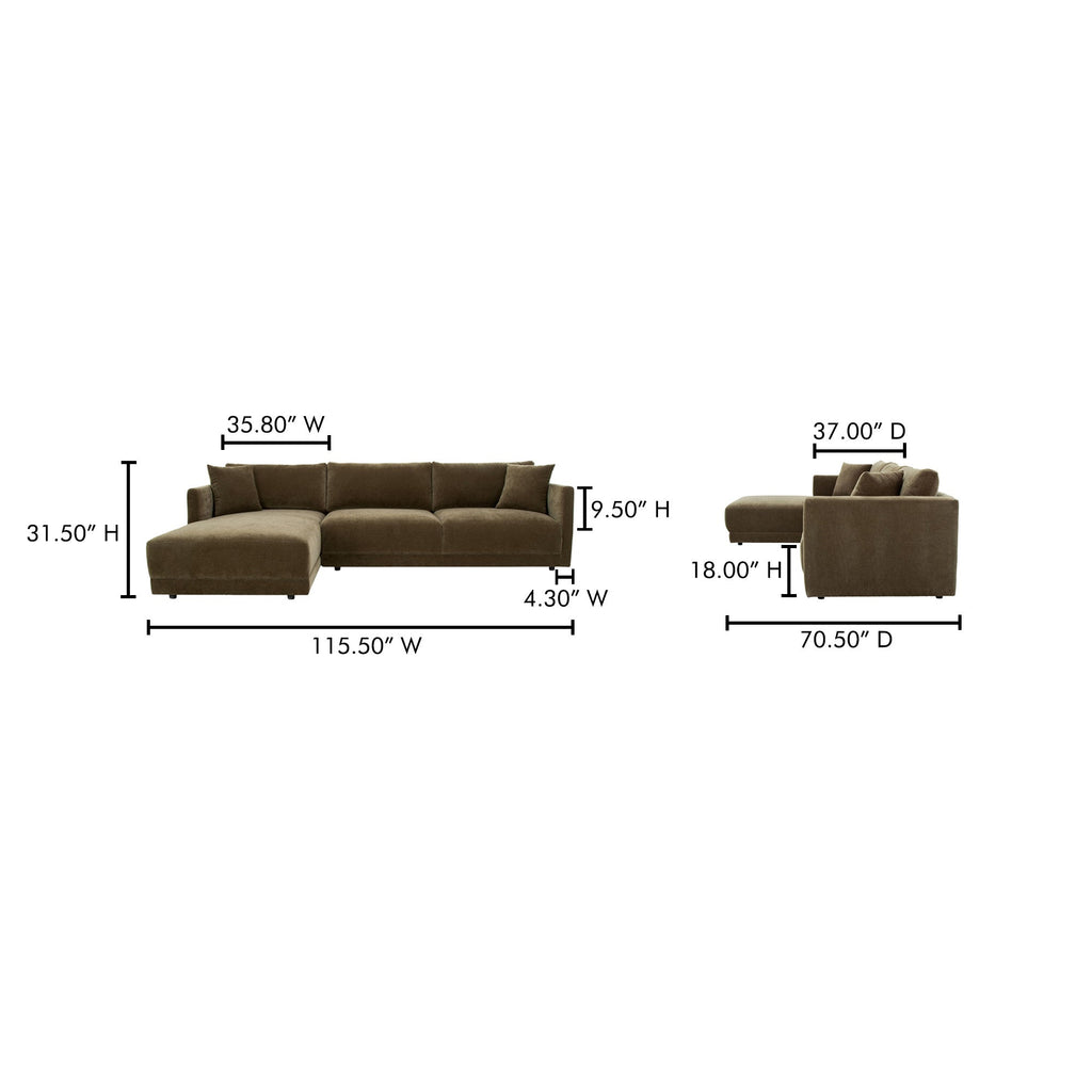 Moe's Home Bryn Sectional