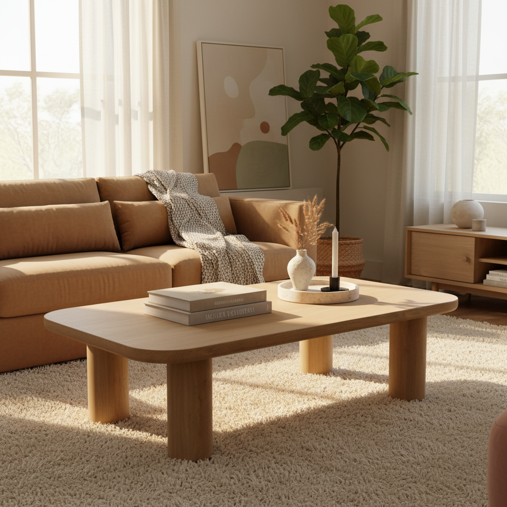 Moe's Home Anders Coffee Table Natural