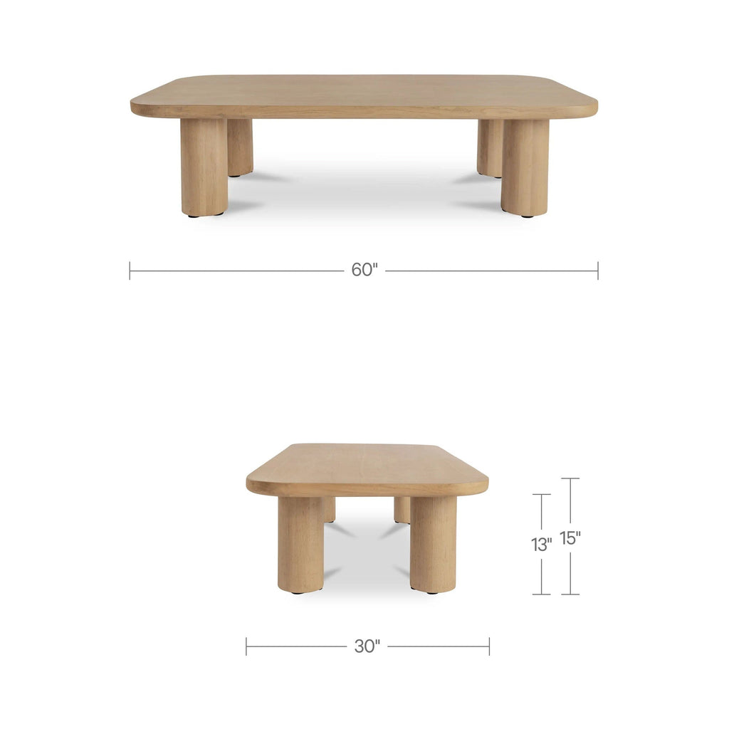 Moe's Home Anders Coffee Table Natural