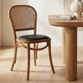 Moe's Home Bedford Dining Chair Light Brown - Set of Two