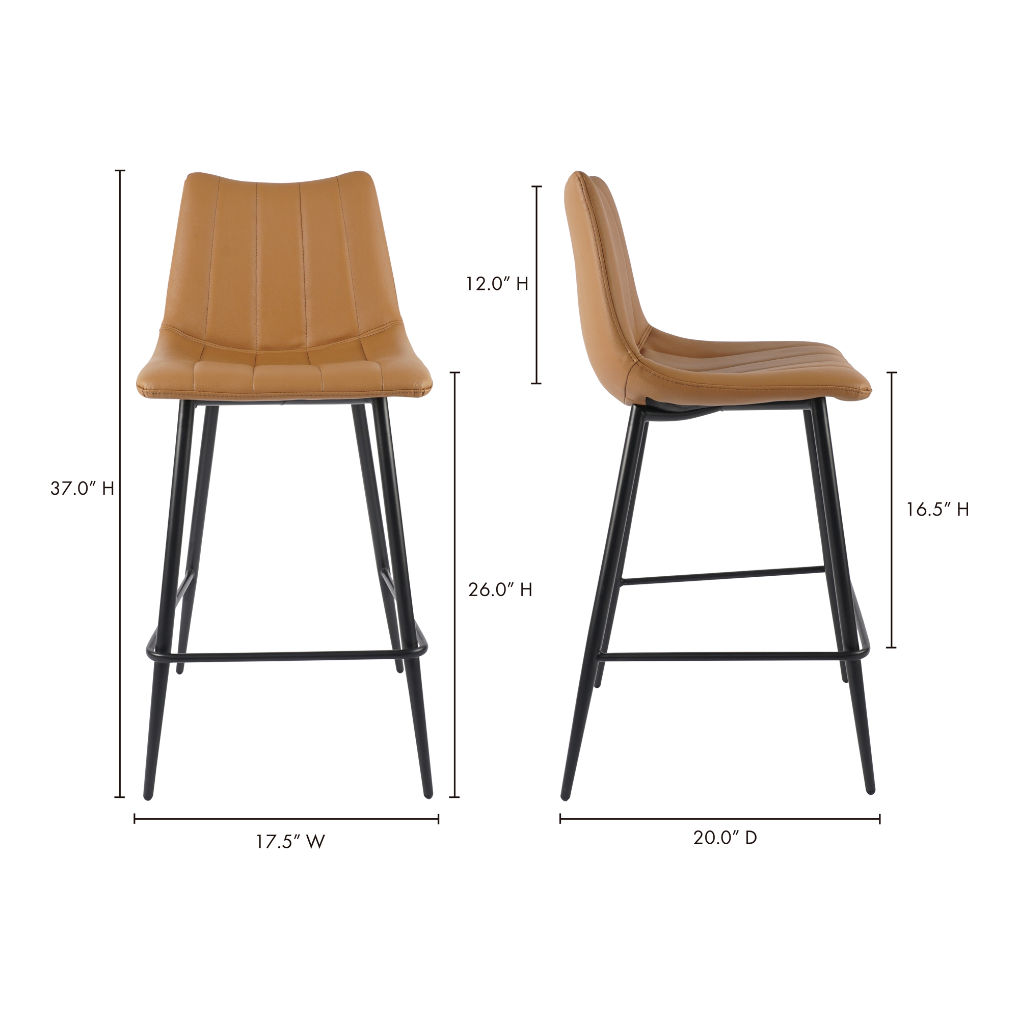 Moe's Home Alibi Counter Stool
