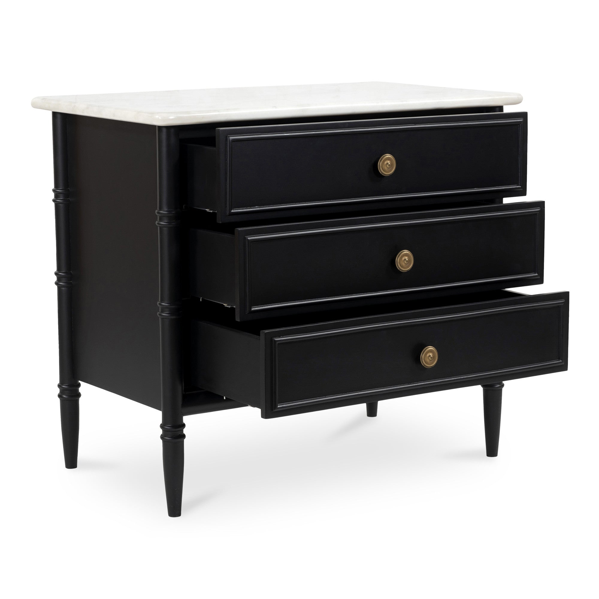 Moe's Home Eleanor Nightstand Black