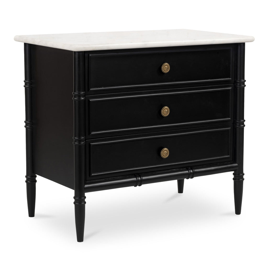 Moe's Home Eleanor Nightstand Black
