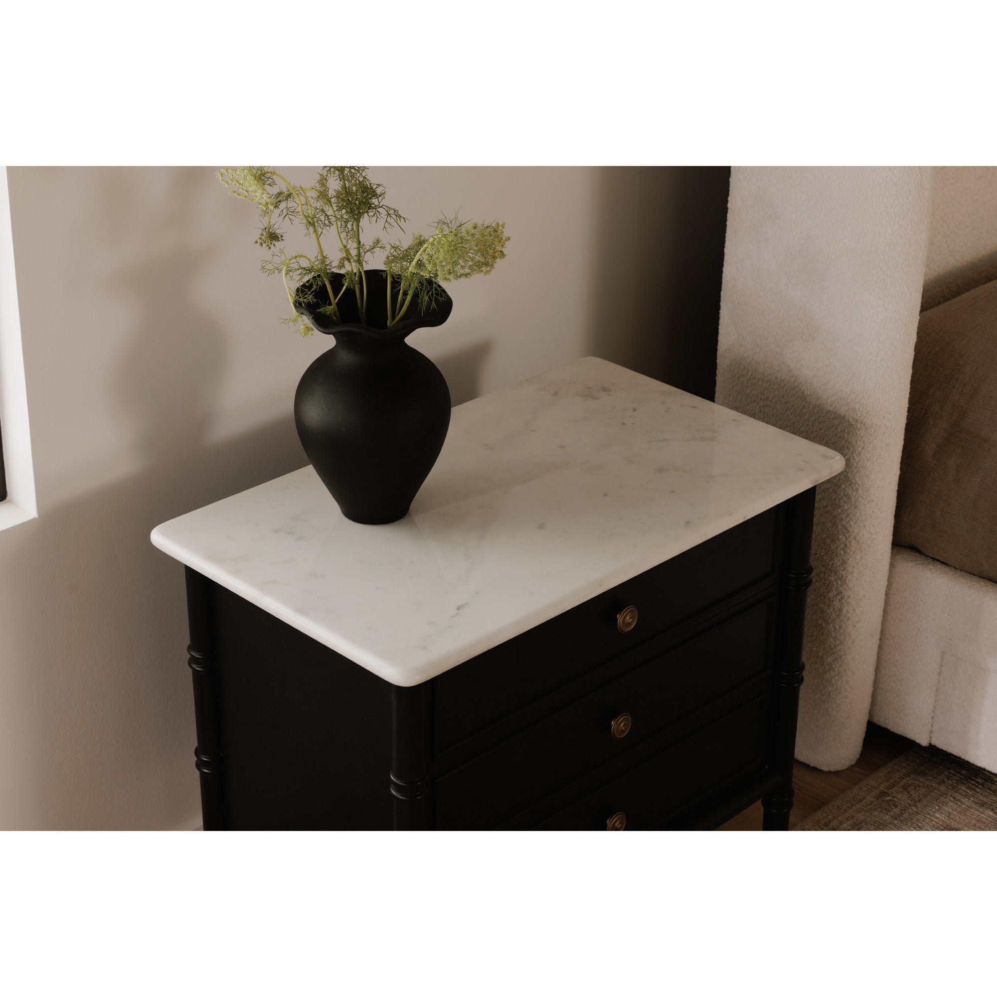 Moe's Home Eleanor Nightstand Black