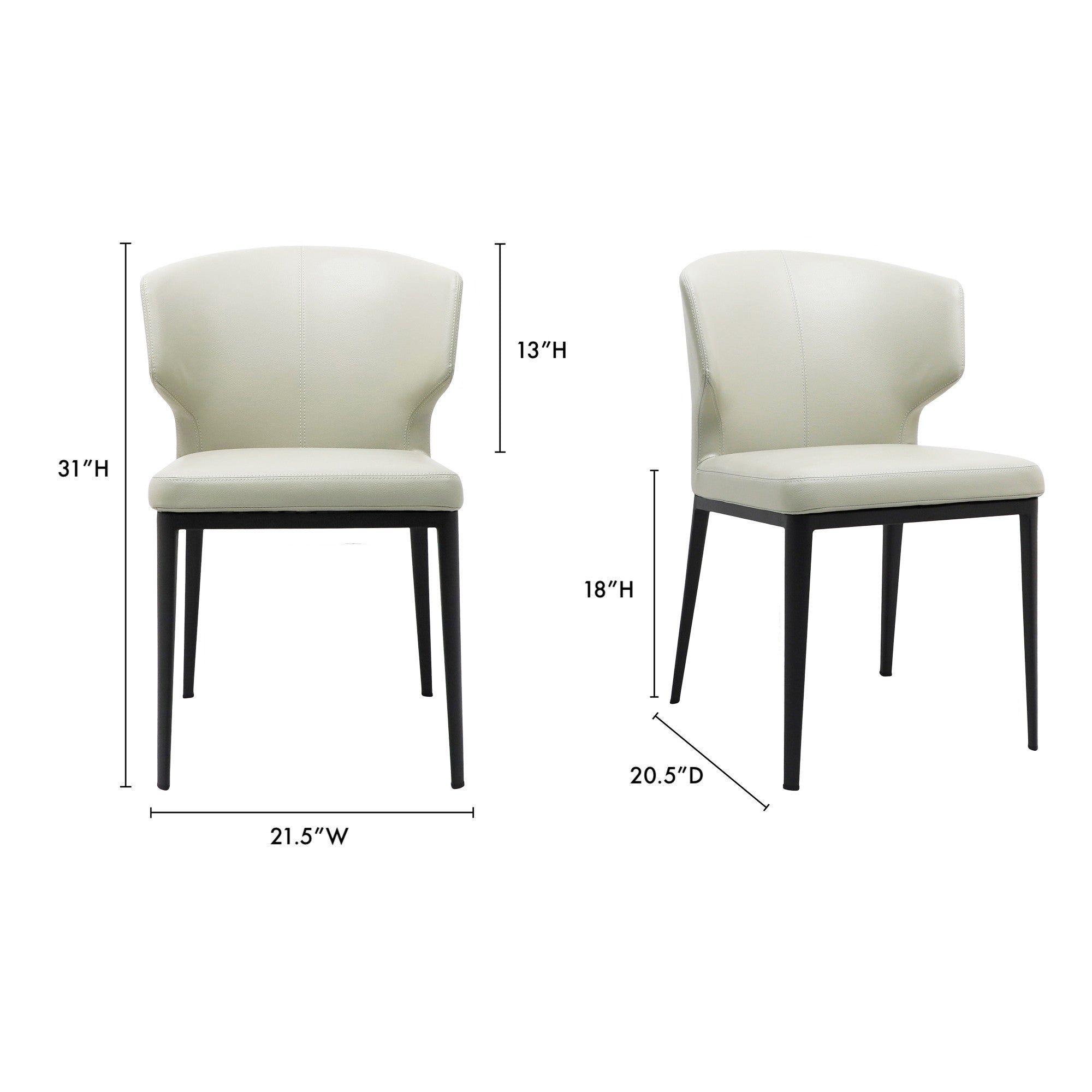 Moe's Home Delaney Dining Chair