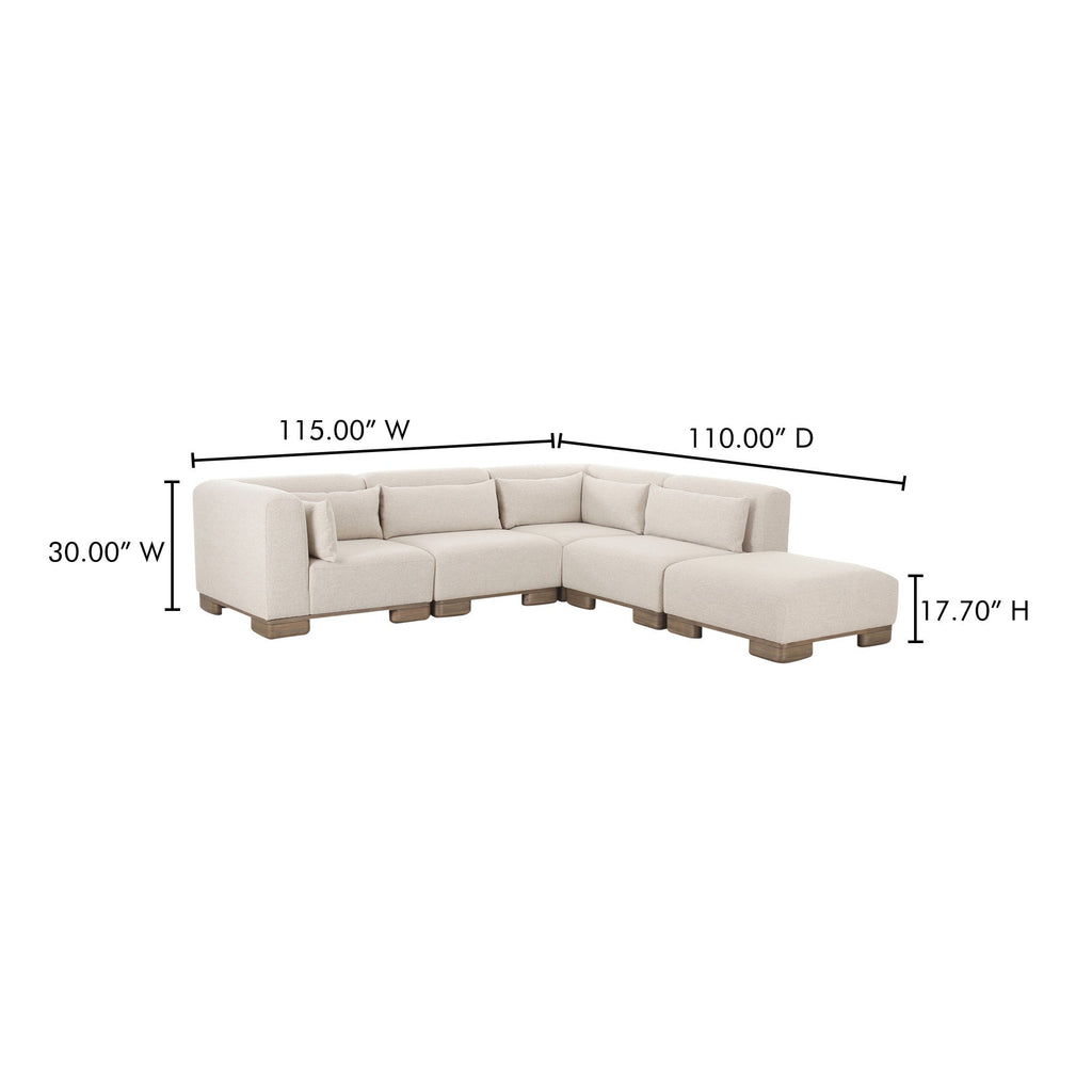 Moe's Home June Dream Modular Sectional