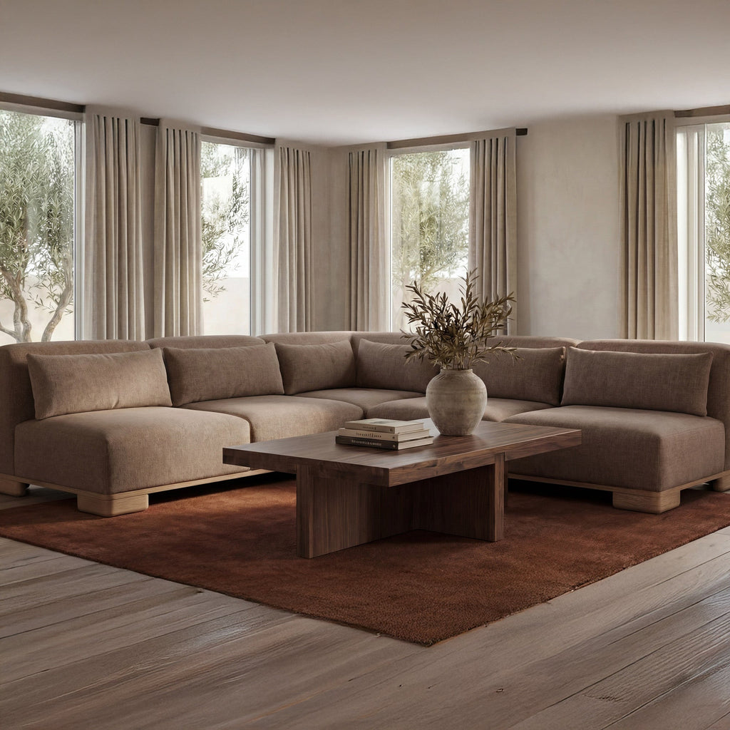 Moe's Home June Corner Modular Sectional