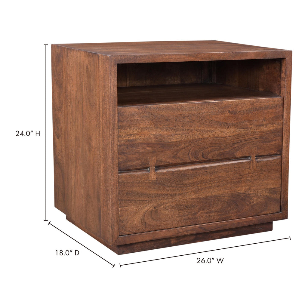 Moe's Home Madagascar Nightstand