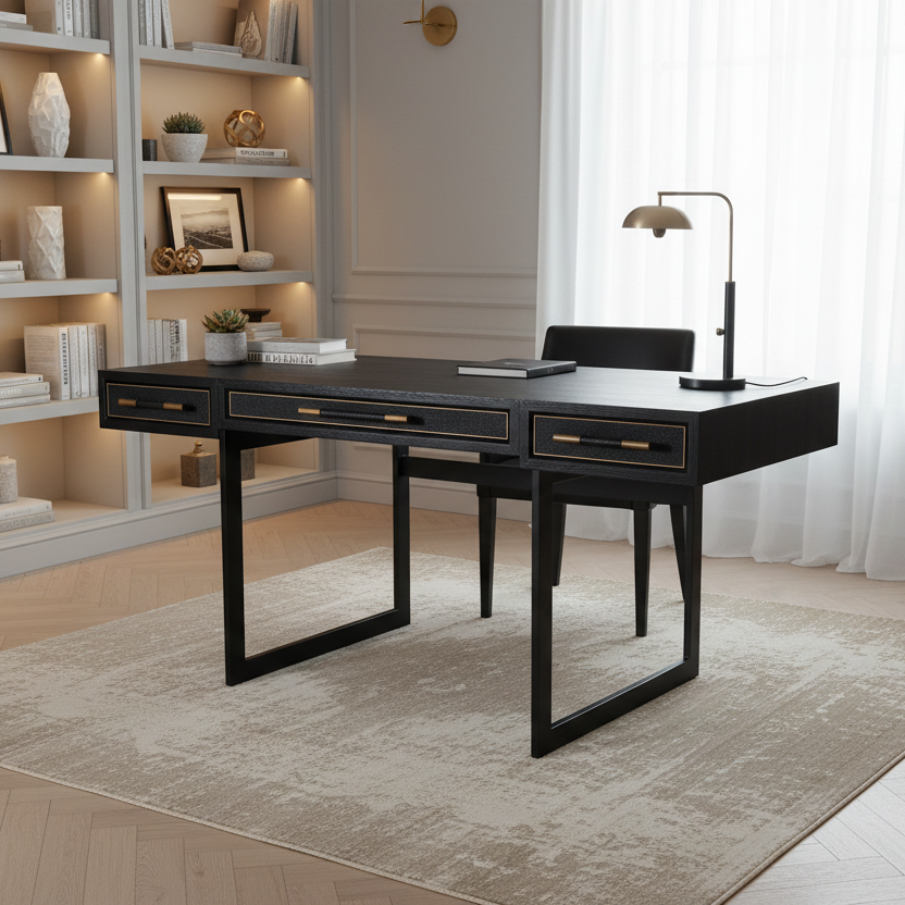 Moe's Home Mako Desk Black