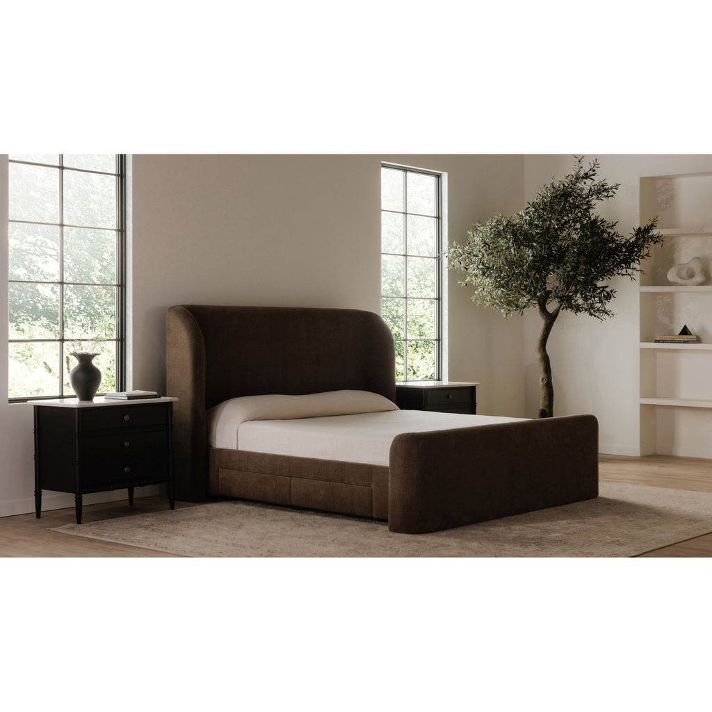 Moe's Home Sophia Storage Bed