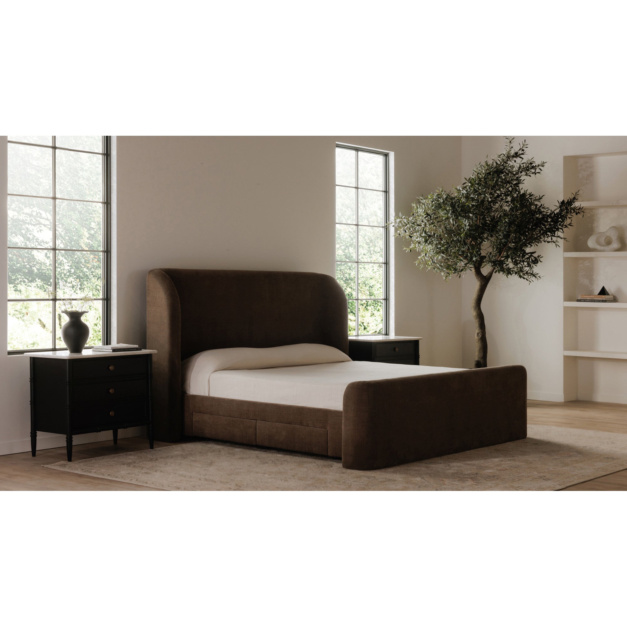 Moe's Home Sophia Storage Bed