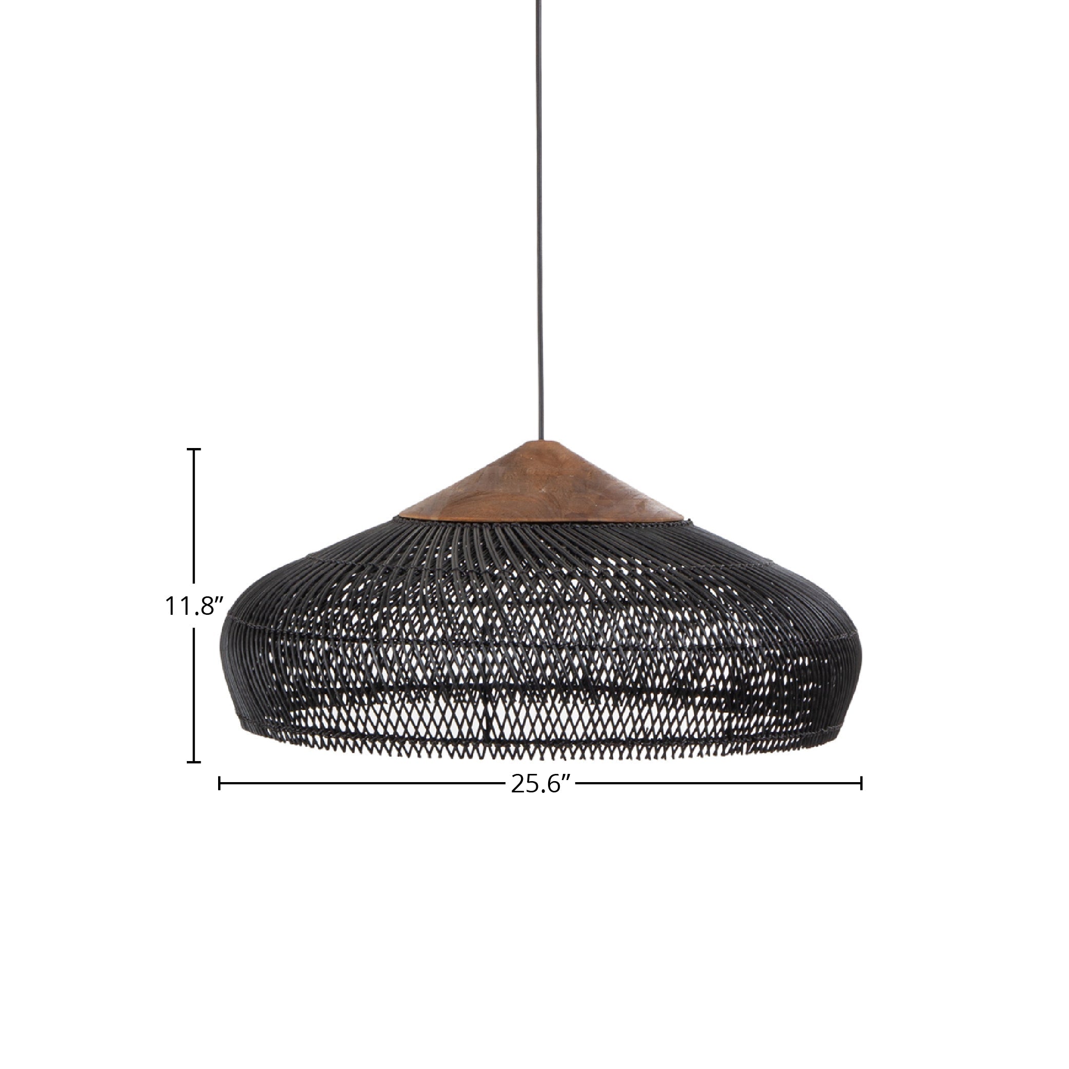 LH Home D-Bodhi Banjo Pendant Large
