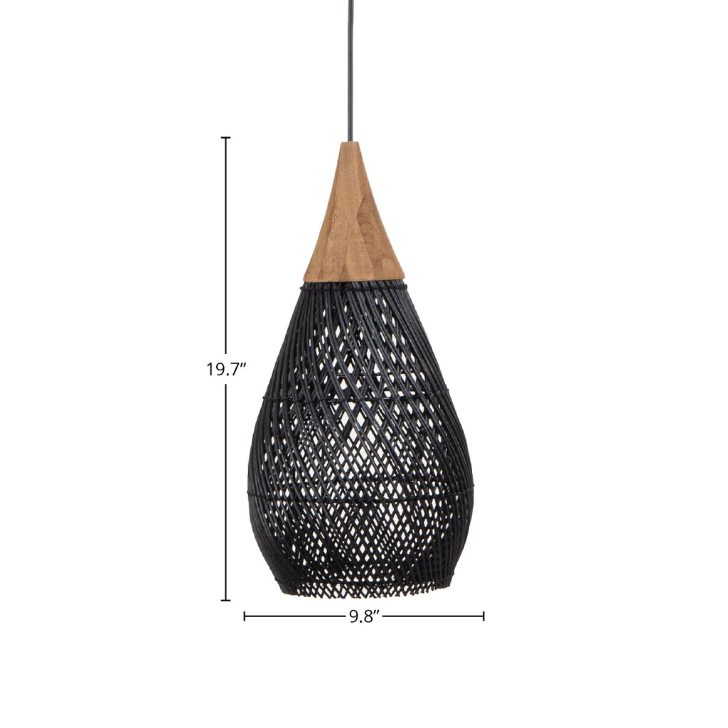 LH Home D-Bodhi Horn Pendant Small