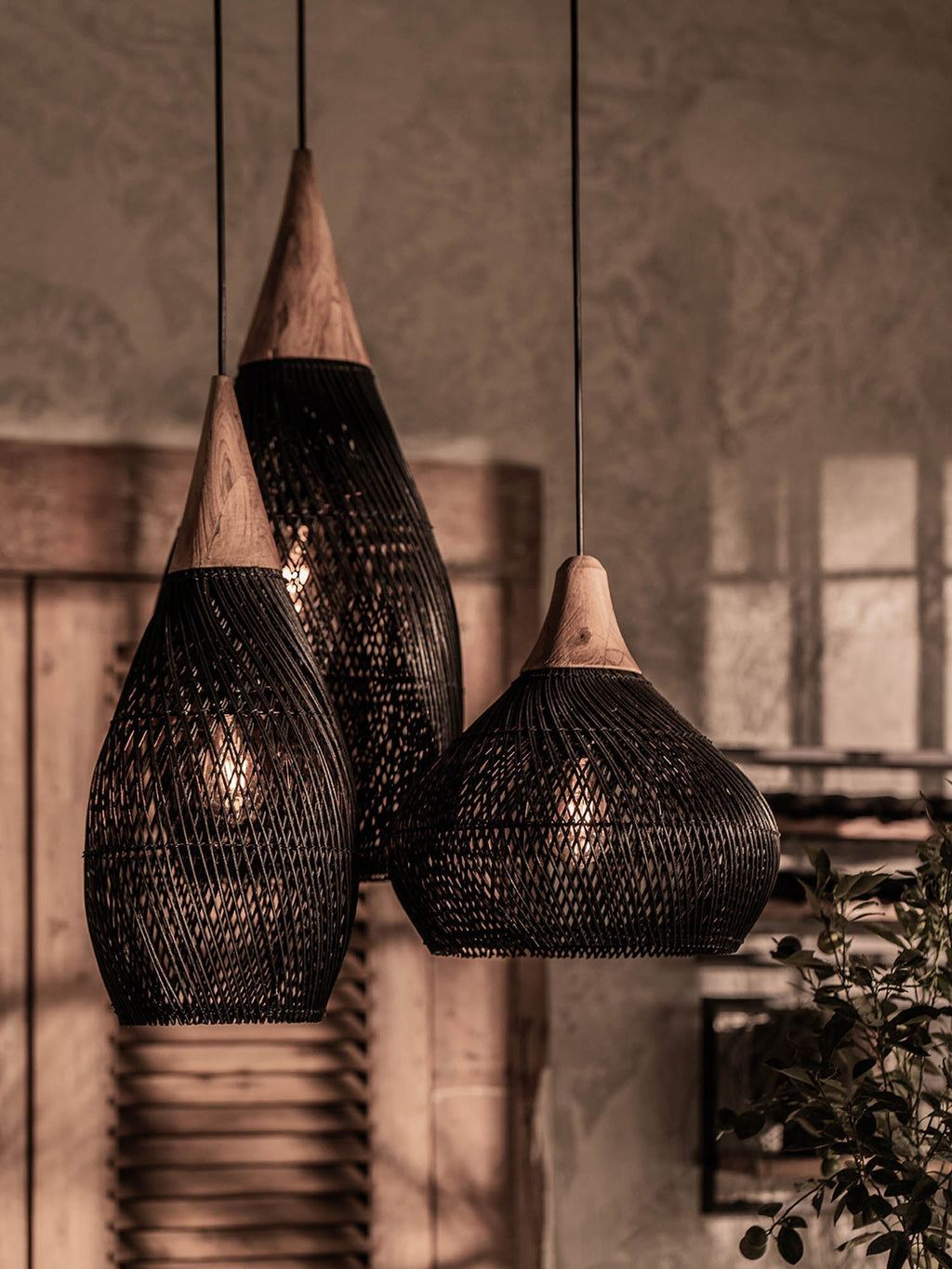 LH Home D-Bodhi Horn Pendant Large