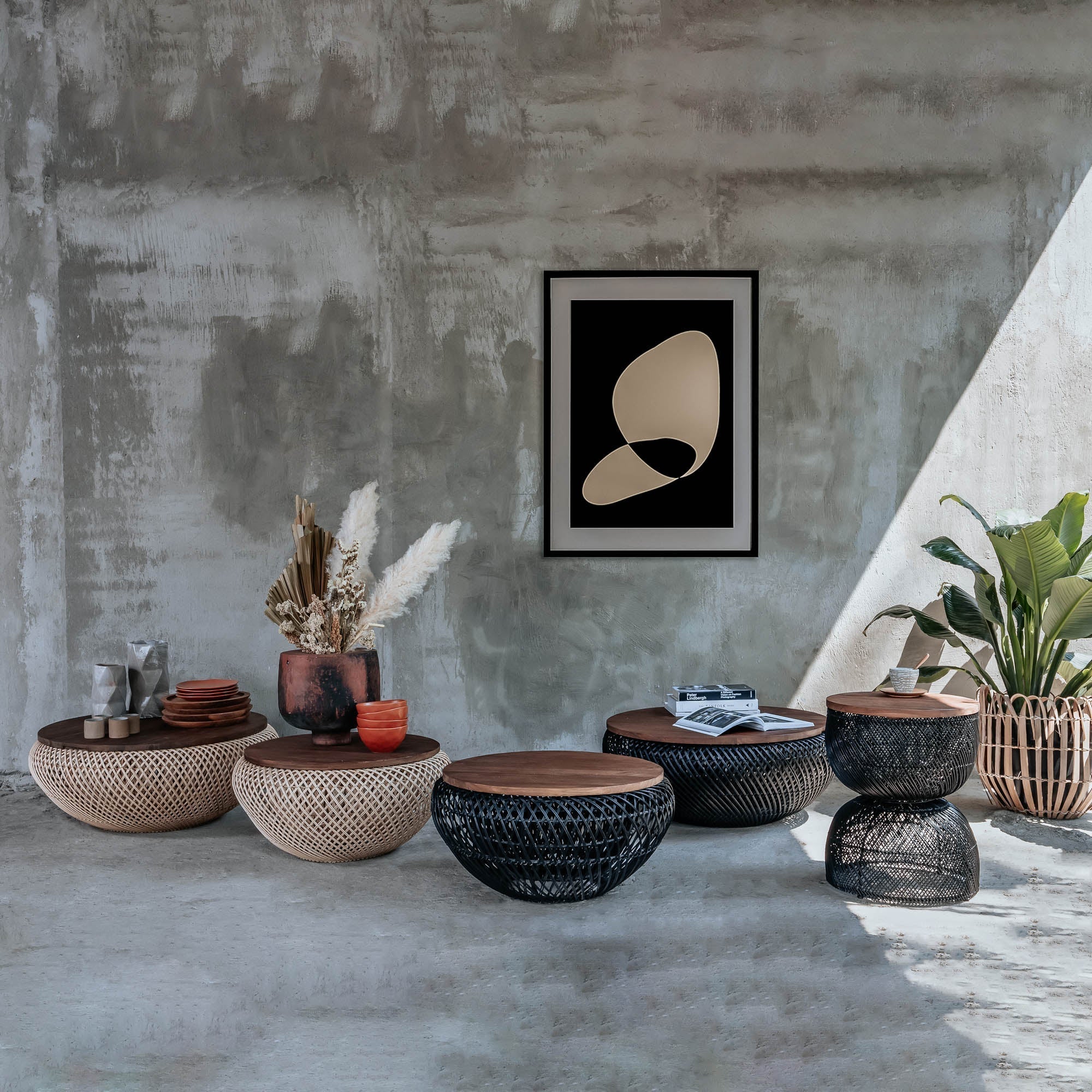 LH Home D Bodhi Wave Coffee Table